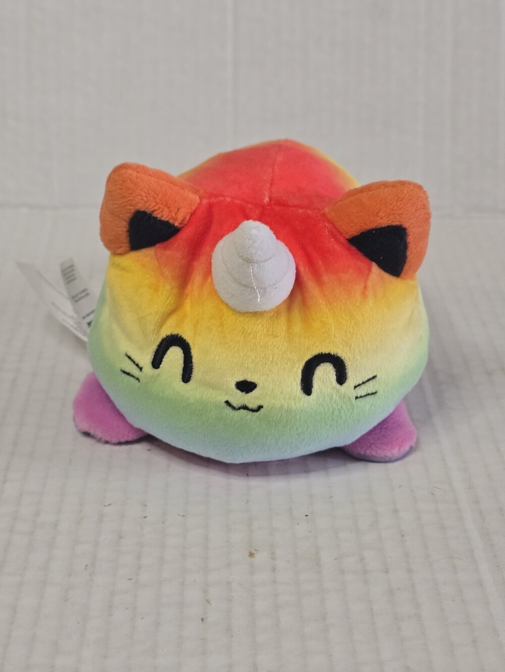 TeeTurtle Plushiverse Reversible Cat Unicorn Plush Unisex 6in Rainbow Kawaii Toy
